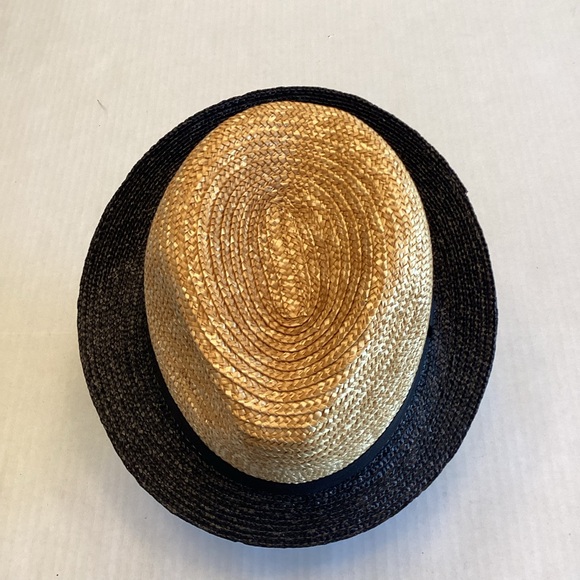 NWOT H&M two tone straw fedora - Picture 5 of 6